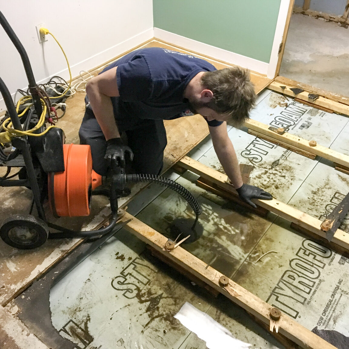 water damage restoration and mold remediation